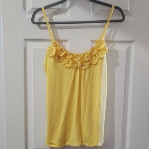 Yellow tank